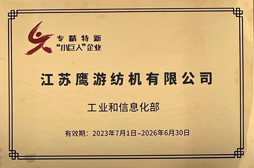 國家專精特新“小巨人”企業